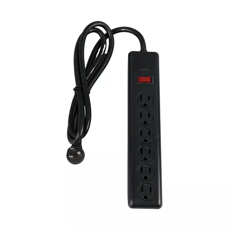 サージプロテクターと過負荷保護を備えた 10FT US 電源タップ